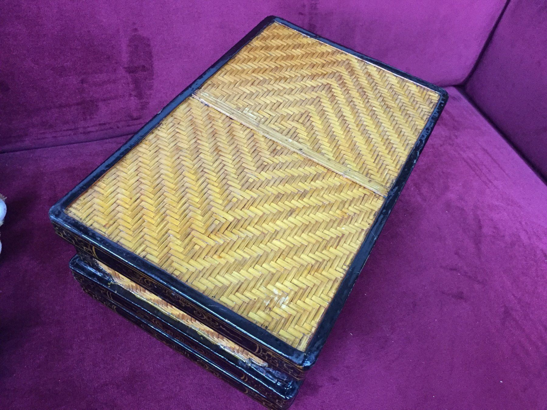 Valigie: Vintage Seltenes Korbtruhe Korbkoffer – Usato da Schaffhausen venduto da vintageville 7