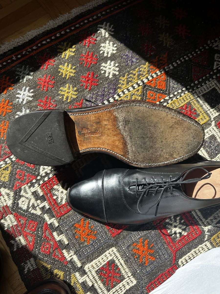 Herrenschuhe: Allen Edmonds Cap-toe Derby, schwarz, 42.5 / UK 8.5 – Neu (gemäss Beschreibung) aus Zürich von hannahbuettgen 2