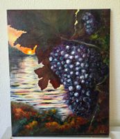 Tableau d'art Les dons de l'automne 40×50 cm(fait main)