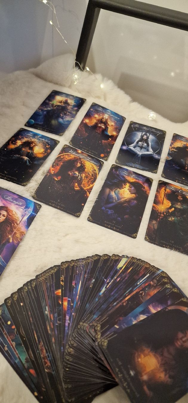Cartoline: Tarotkarten Deck mit Beutel. Neu – Nuovo e nell'imballaggio originale da Arbon venduto da sar_l7ll 3