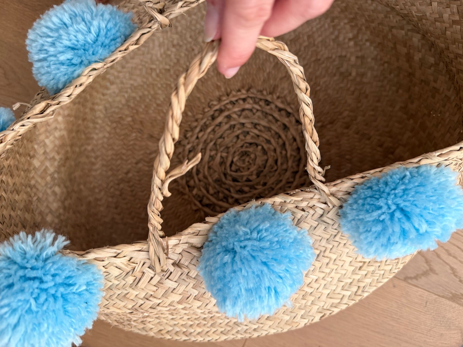 Altro per la casa: Korb mit blauen Ponpons, Cam Cam – Usato da Küsnacht ZH venduto da ToddyGinger 8