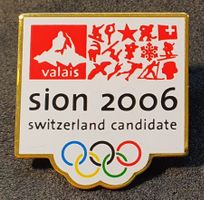 S961 - Pin Olympiade Sion Matterhorn Schweiz Wallis 2006