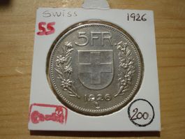(55)  5 Franken  1926