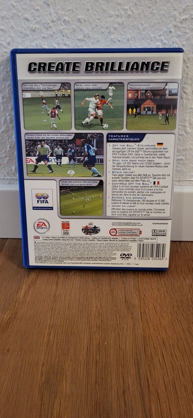 Sony Giochi: PS 2 - Fifa Football 2004 – Usato da Münsingen venduto da DigitaleSpielecke 1