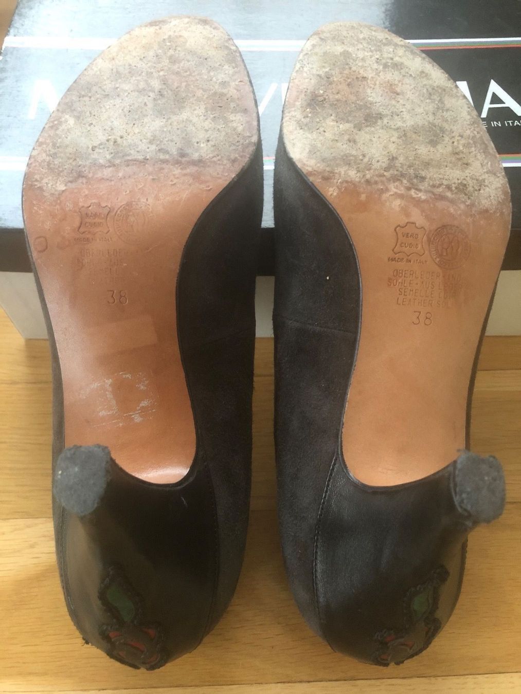Scarpe da donna: Damen Wildlederschuhe Gr 38 – Usato da Uetikon am See venduto da erz13 4