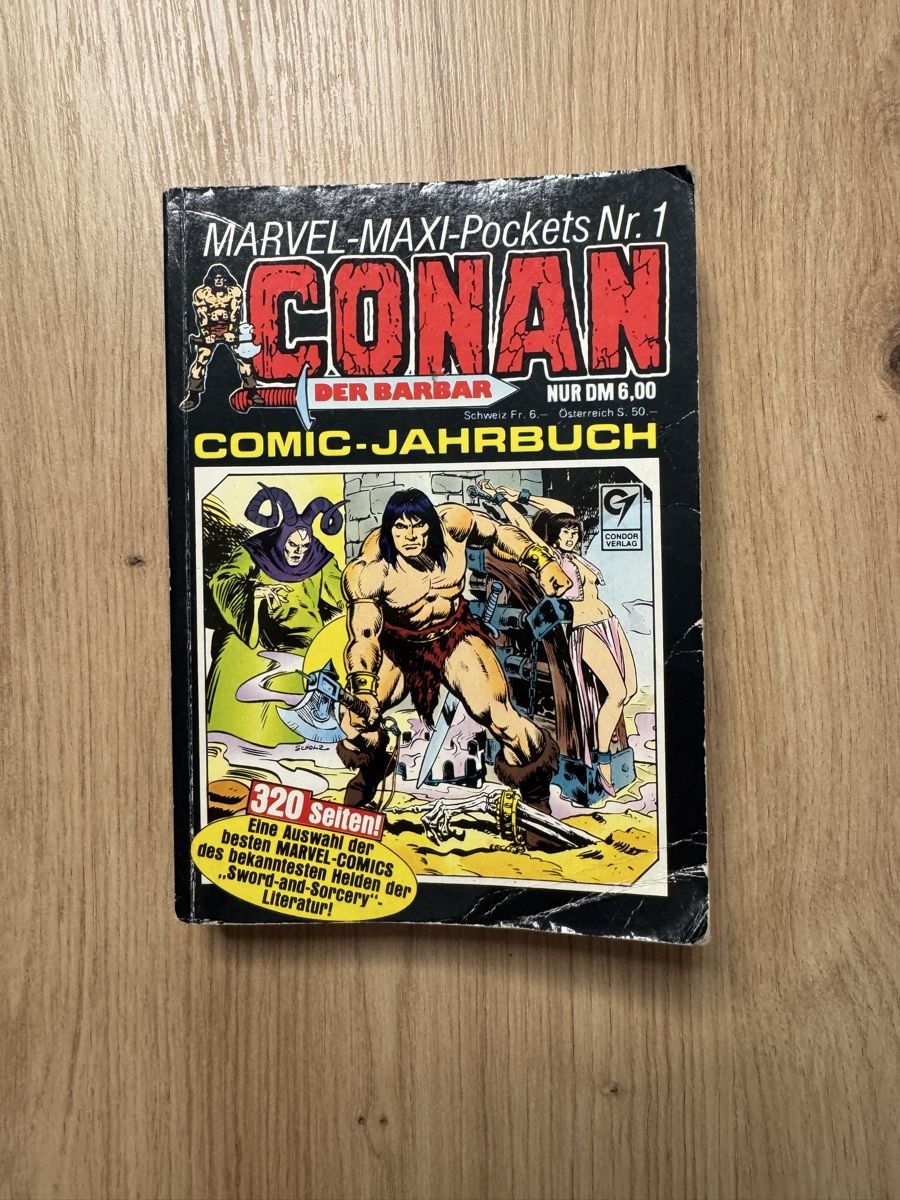 Fumetti: Conan der Barbar Comic-Jahrbuch - Marvel Maxi-Pocket Nr.1 – Usato da Biberist venduto da etesummer