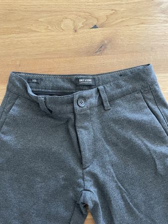 Stoffhose Only & Sons grau W29 L32 guter Zustand
