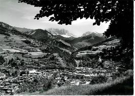 Schiers GR im Prättigau ca1960 Dorfansicht sehr gut erhalten
