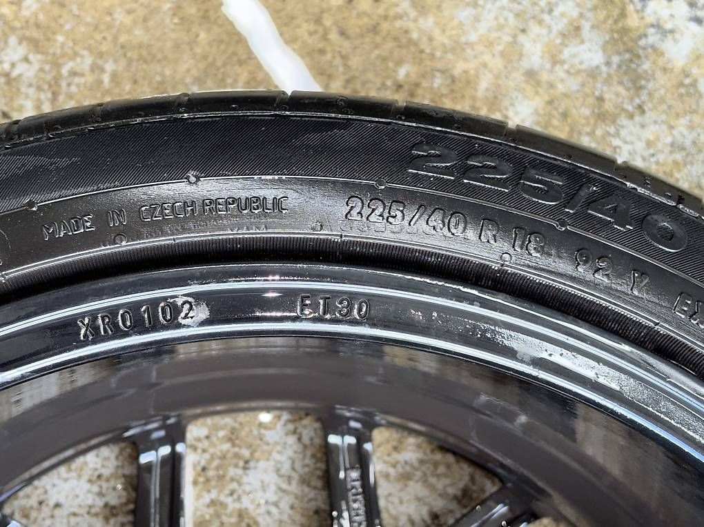 Pneumatici & Ruote complete: Jantes BBS 18 pouces + pneus Continental été 225/40 R18 – Usato da Marly venduto da omGS11 2