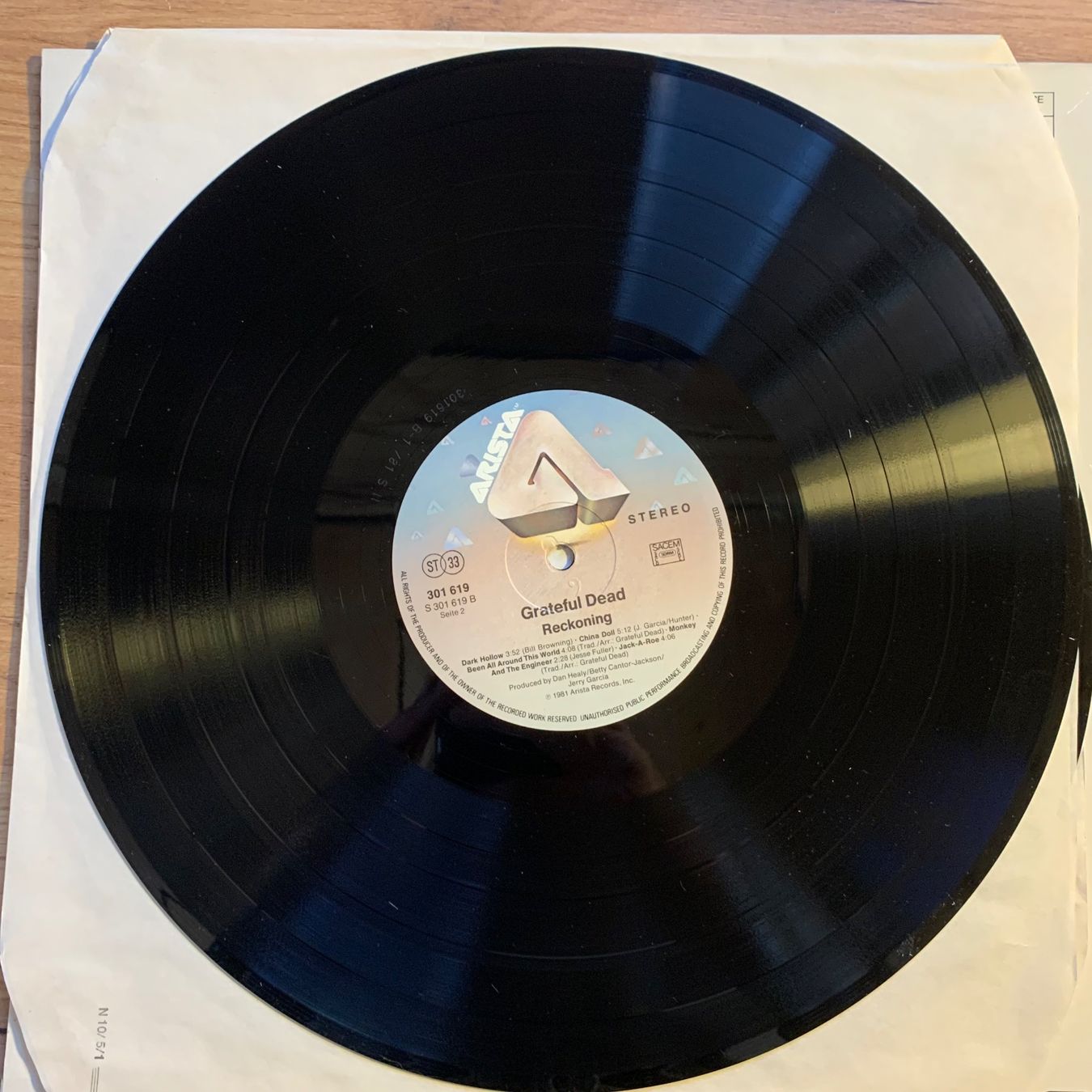 Schallplatten: GRATEFUL DEAD - RECKONING...OG FR 1981...EX/EX – Gebraucht aus Gals von Diskopatshop 5