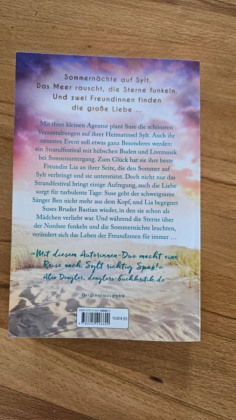 Bücher: Buch "Sommernächte auf Sylt" – Neu (gemäss Beschreibung) aus Root von Trinali 1
