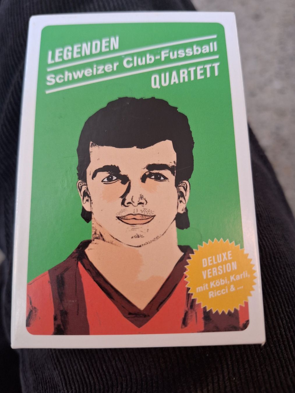 Giochi: Schweizer Fussball Legenden Quartett - Deluxe Version! – Usato da Schaffhausen venduto da RicardoSchaffhausen