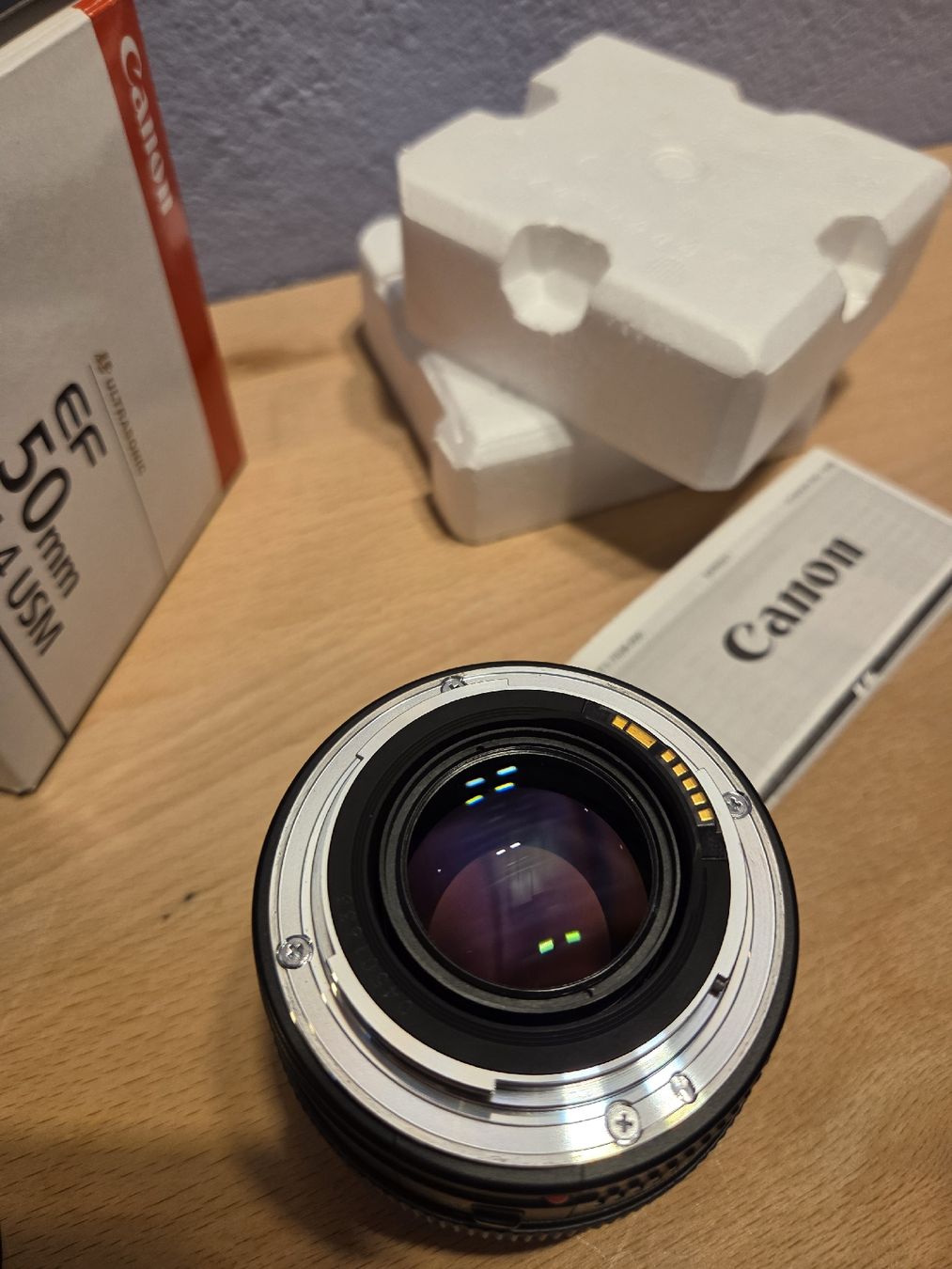 Canon Obiettivi: Canon EF 50mm F1,4 – Nuovo (secondo la descrizione) da Thierachern venduto da bcguggi 3