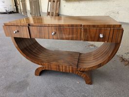 Art Deco Konsolentisch 3 Schubladen 