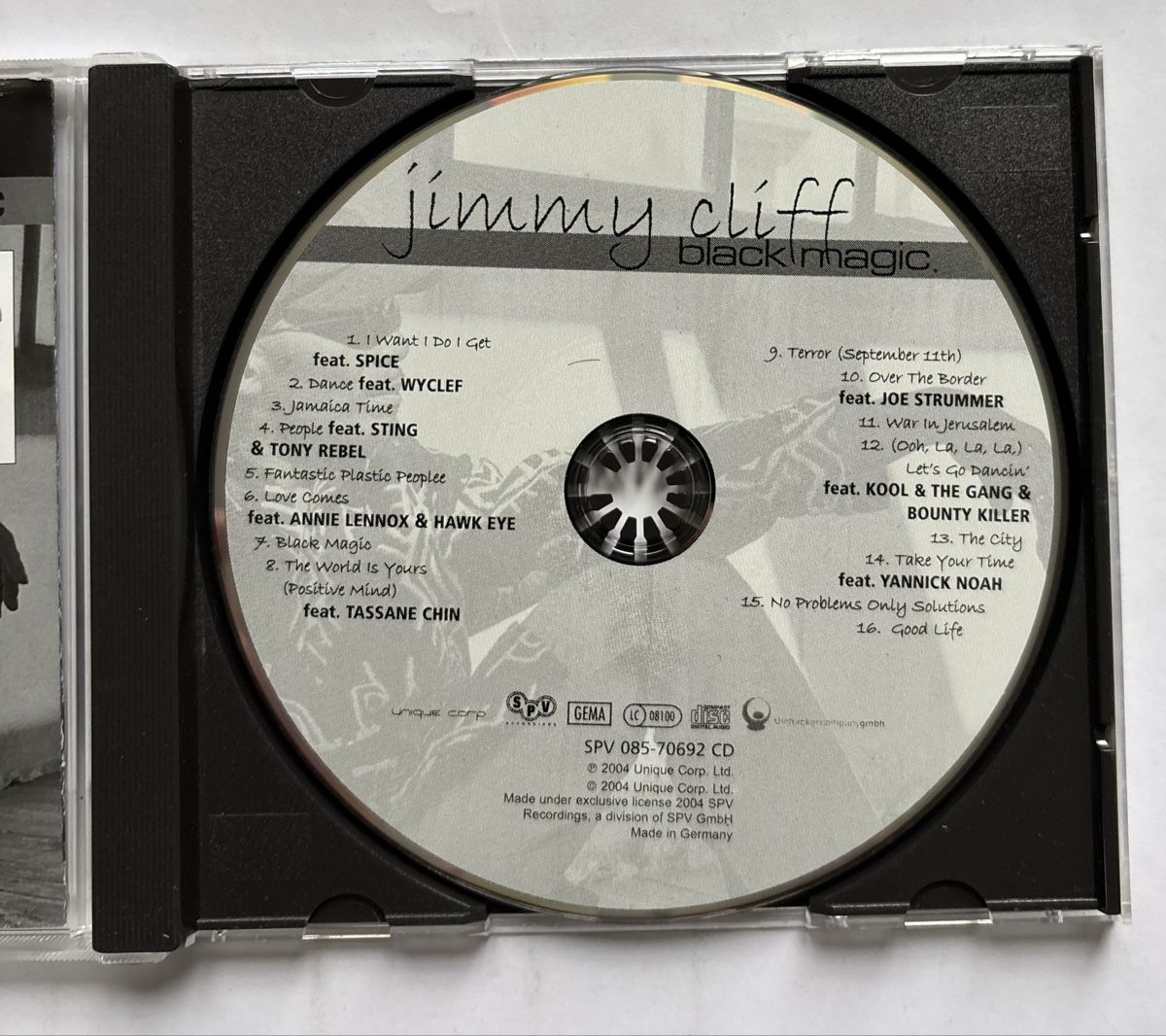 CD: Jimmy Cliff - Black Magic CD NM/VG+ – Usato da Neuchâtel venduto da Deivid2 2