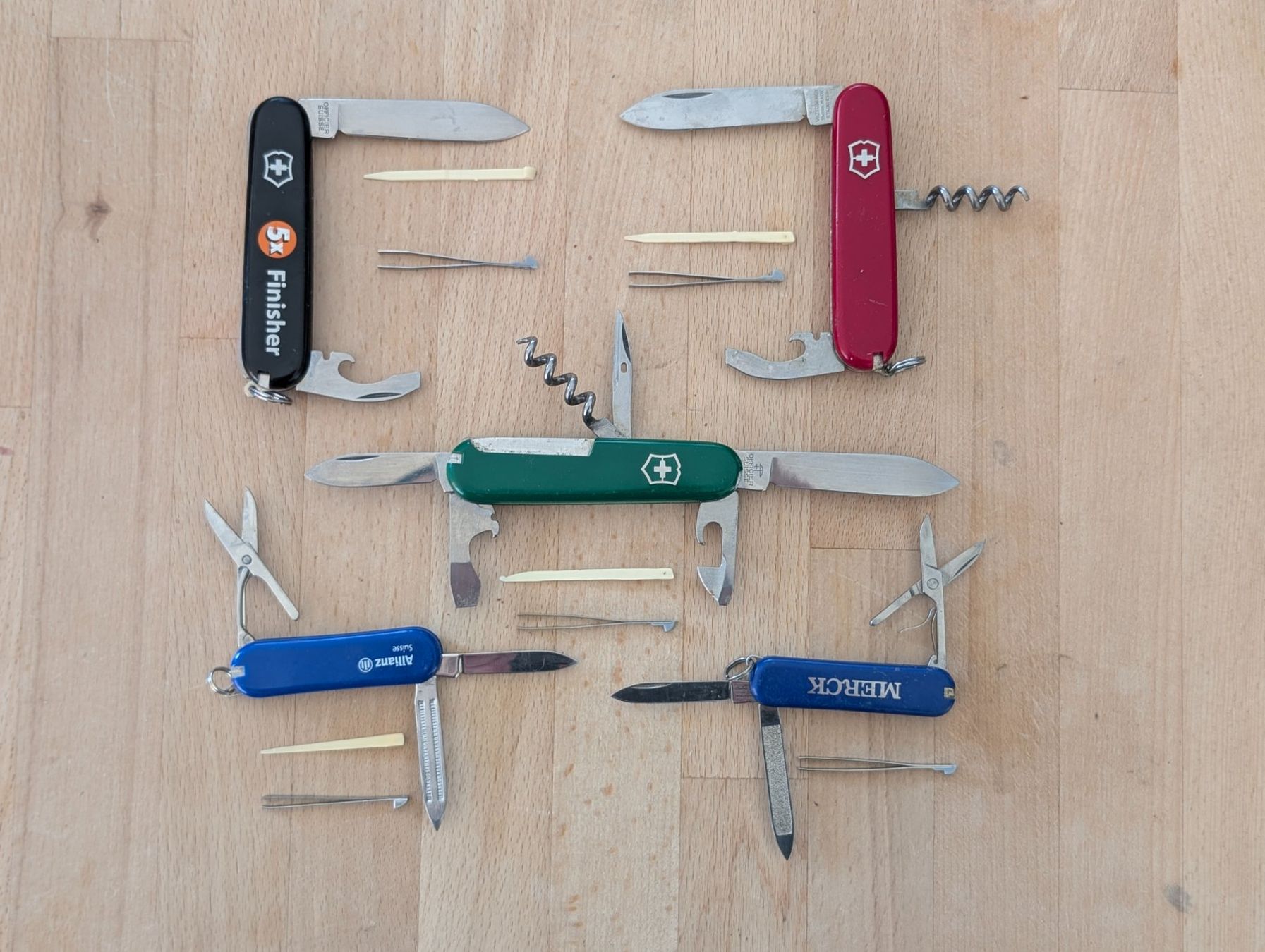 Couteaux de poche: 5x Taschenmesser – D'occasion à Ebikon par kisuM 2