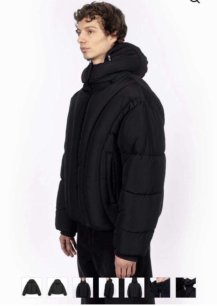 Giacche: Einzigartige Winterjacket Favela Puffer Jacke Abstrakt – Usato da Winterthur venduto da chiaroscuro27 4