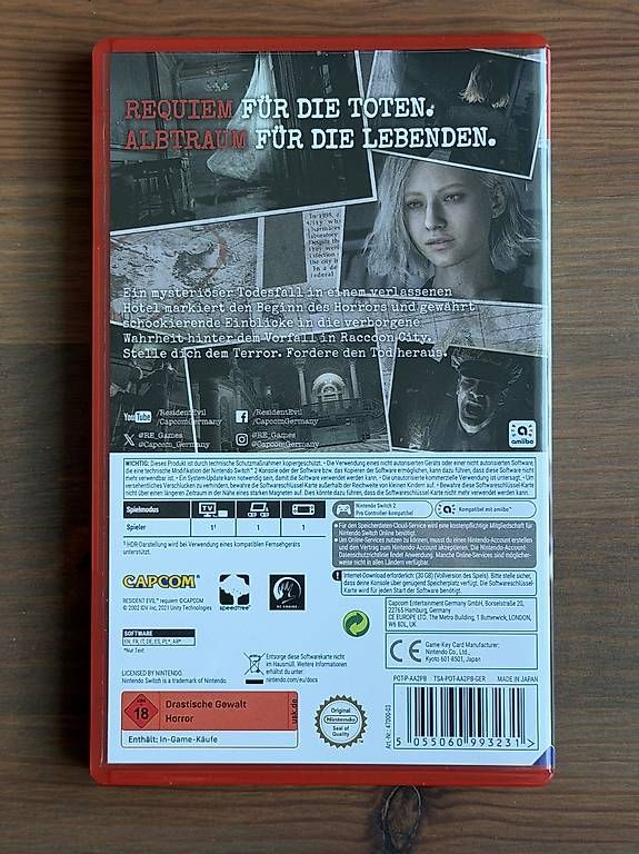 Spiele: Resident Evil Requiem Switch 2 – Gebraucht aus Basel von czw_v5cp 2