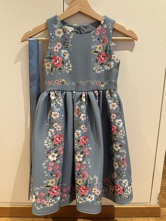 Madchen Blumenkleid, Grosse 6 Jahre alt (116) cm