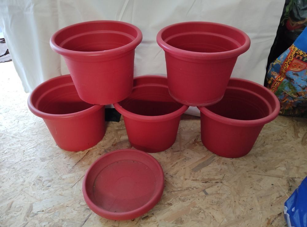 Blumentöpfe: Lot de pots – Gebraucht aus Vicques von prairie0809