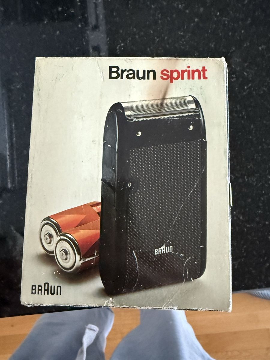 Braun Rasoi & Lamette da barba: Braun sprint 5543 ,  1977 – Usato da Oensingen venduto da aziri123