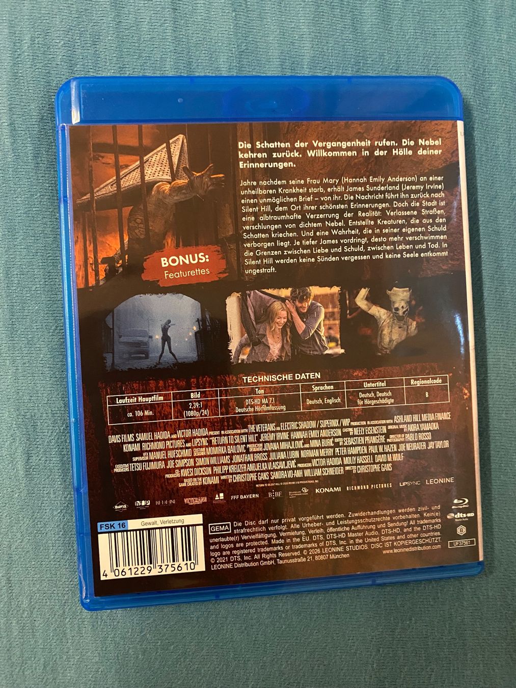 Tutti i DVDs: Return to Silent Hill – Nuovo (secondo la descrizione) da Einsiedeln venduto da Penguin_Holmes 1