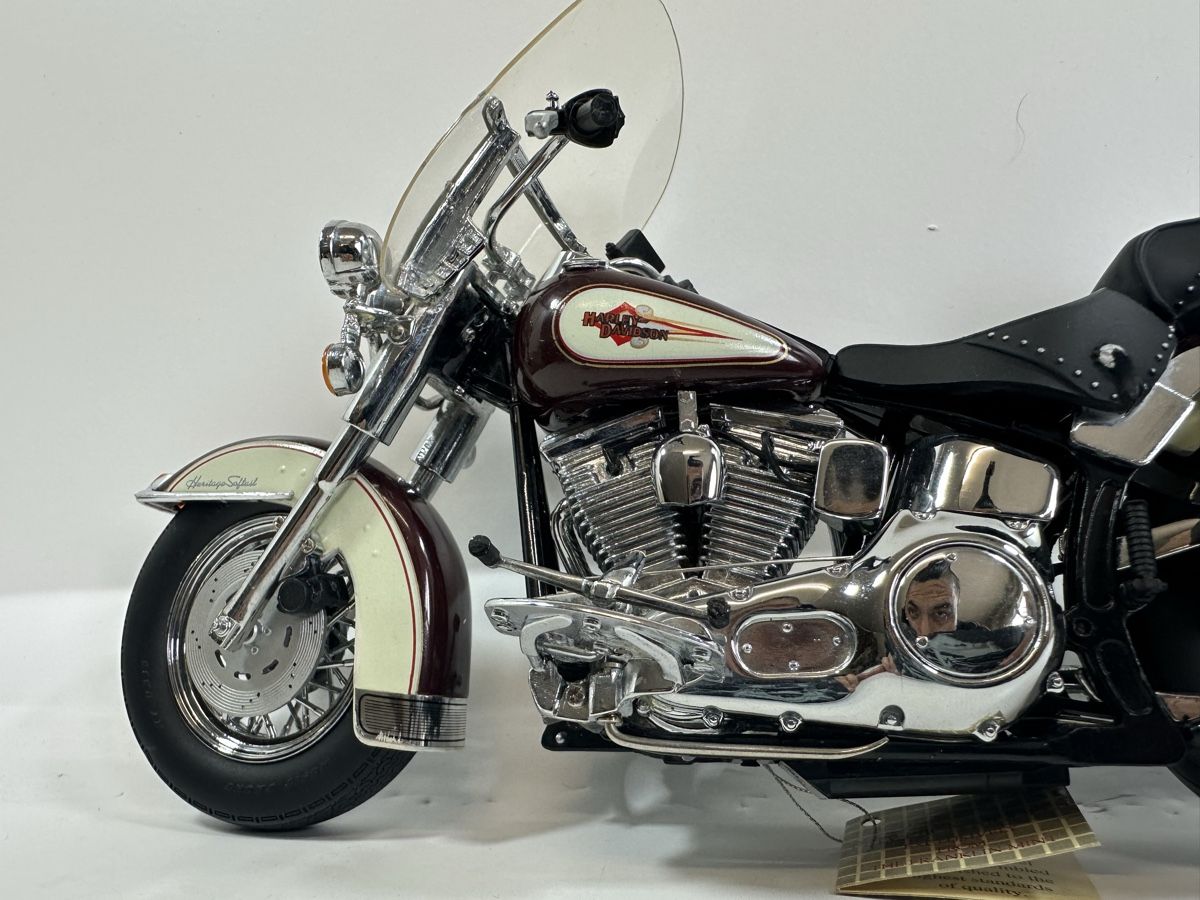 Franklin Mint Kit di modellismo & Modellini statici: Harley Davidson Heritage Softtail 1:10, FRANKLIN MINT – Usato da Zofingen venduto da rf9_x2xt 5