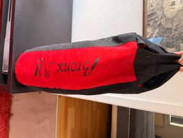 Boxsack ca. 80 cm – neuwertig – Rot/Schwarz