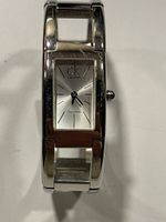 Damenuhr Calvin Klein K59231 Edelstahl silber gebraucht