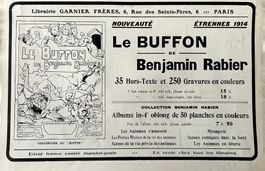Benjamin Rabier - Alte Werbung / Ancienne réclame 1913
