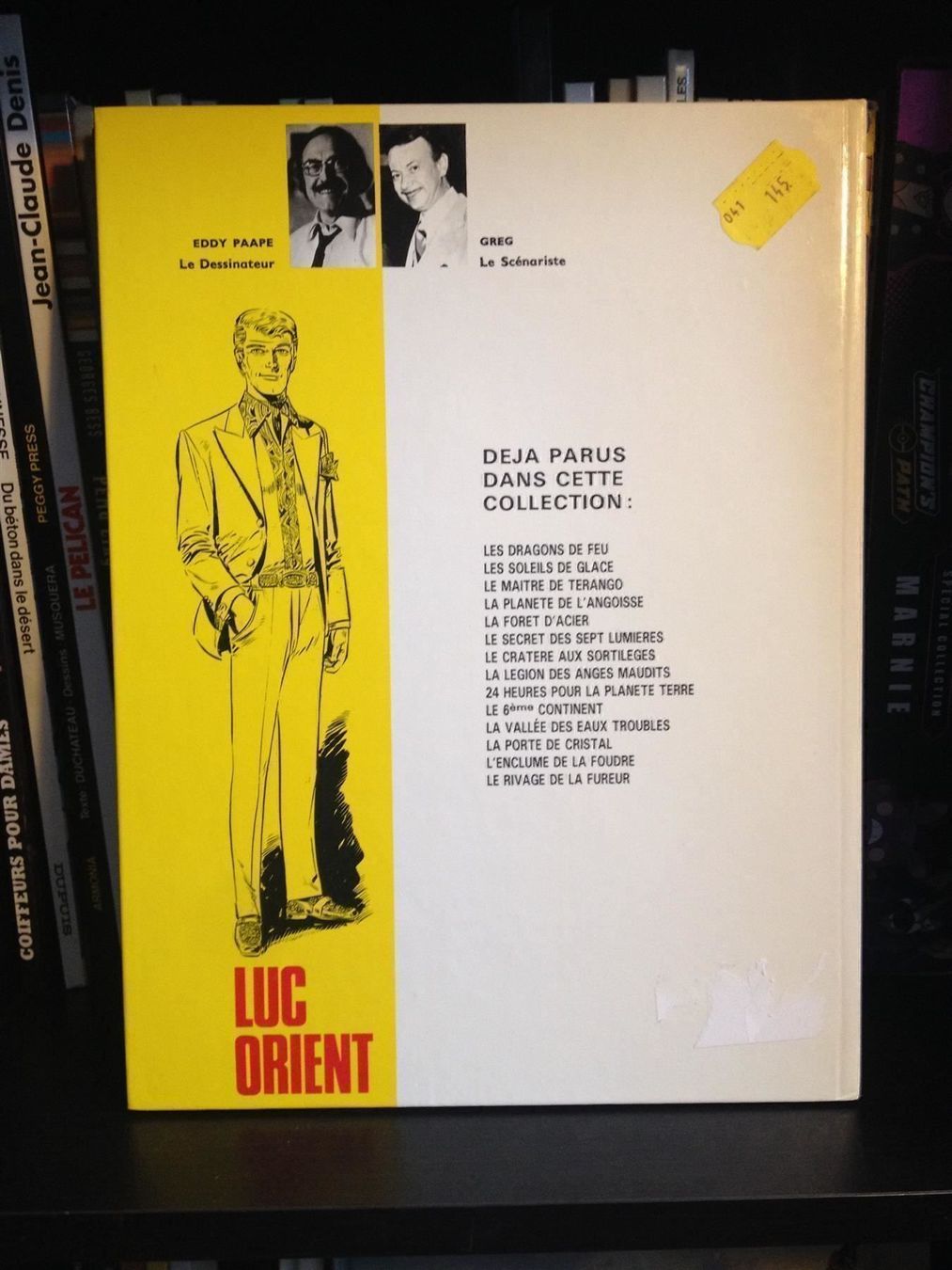 Fumetti: Luc Orient - La porte de cristal – Usato da Farvagny-le-Grand venduto da LaCaverne 1