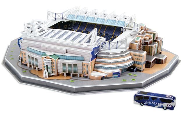 Puzzle: Chelsea Stamford Bridge Stadion 3D Puzzl – Nuovo e nell'imballaggio originale da Wil SG venduto da Football-Legends 1