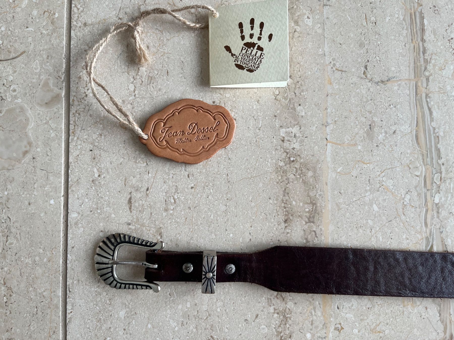 Cinture: Jean Dessel Belt Brown - 95 cm – Usato da Wangen b. Olten venduto da ricochet56 6