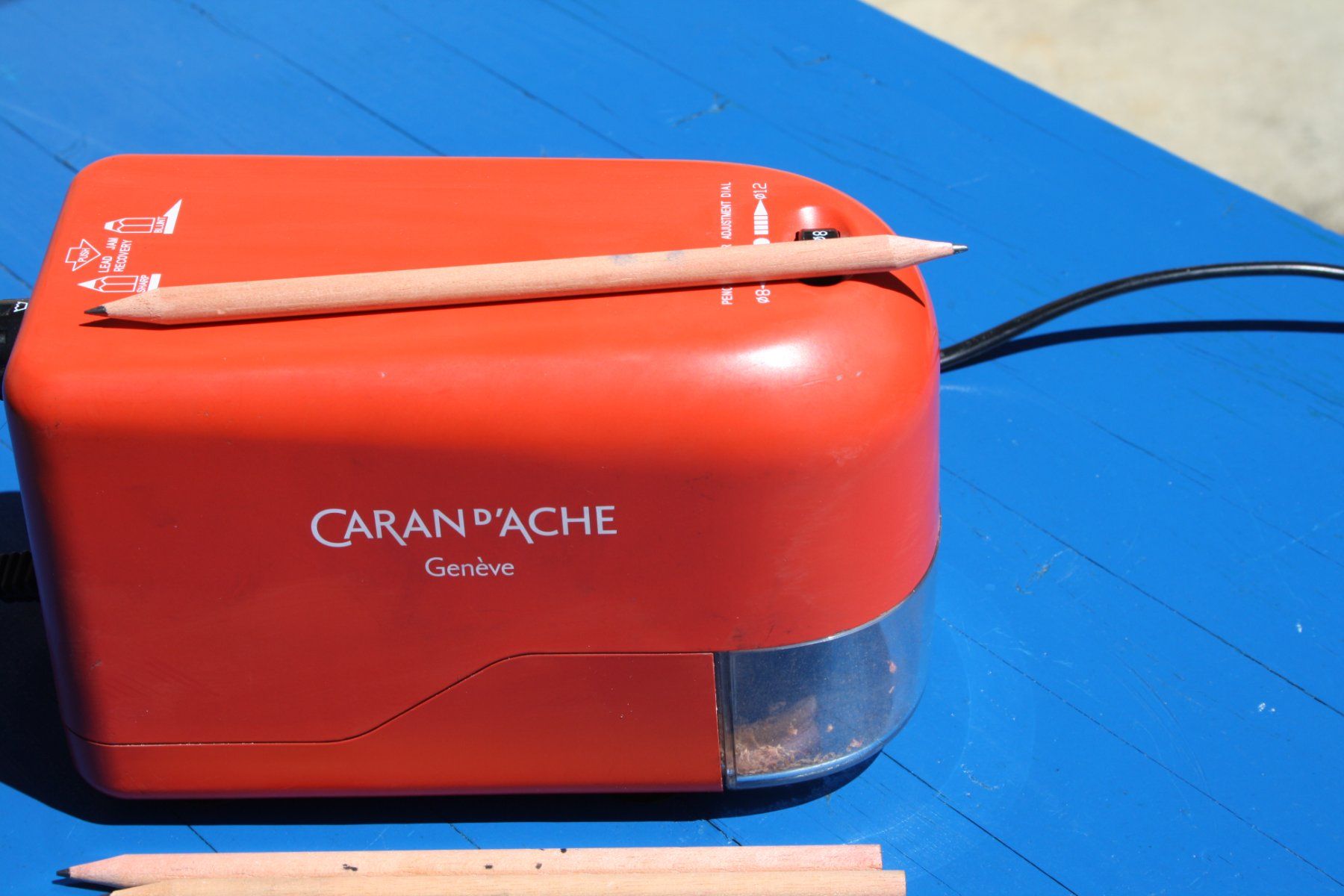 Caran D'Ache Temperini: Caran d'Ache Spitzmaschine elektrisch – Usato da Wauwil venduto da Pneuedy 8
