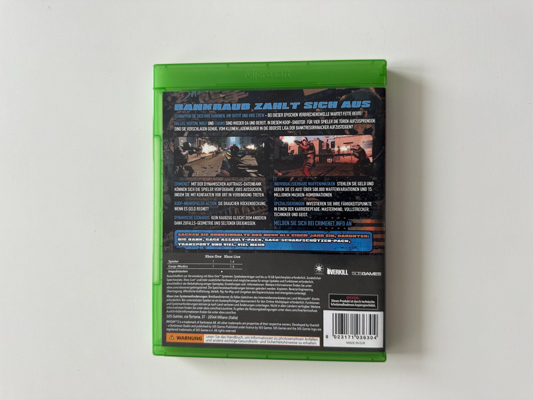 Microsoft Giochi: Payday 2, Xbox One, Xbox Series X – Nuovo (secondo la descrizione) da Couvet venduto da Aura_aura 2