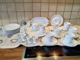 Hutschenreuther Victoria Iris Kaffeeservice 30tlg.