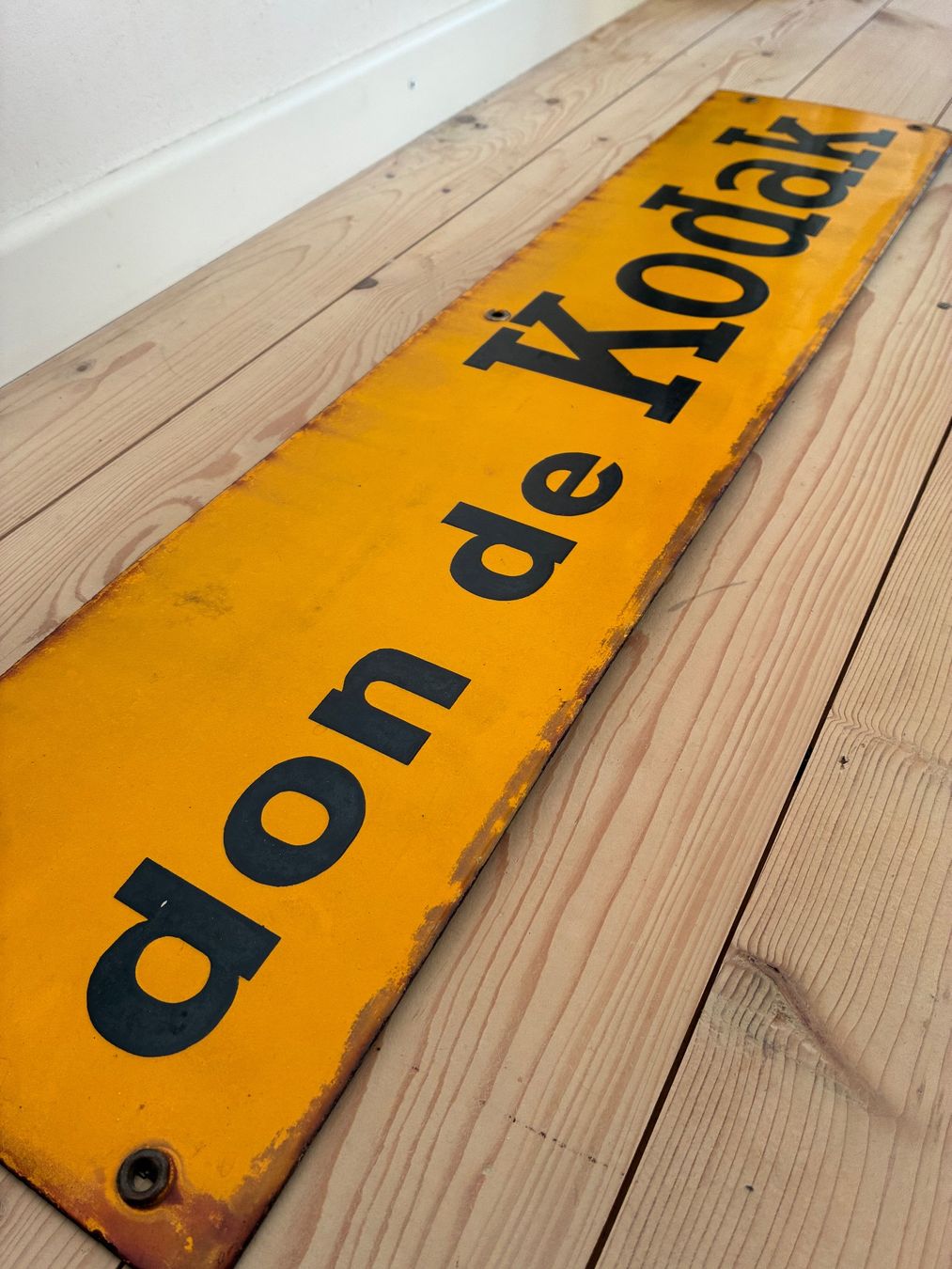 Insegne: Altes Emailschild don de Kodak – Usato da Steffisburg venduto da Reitschel5 1