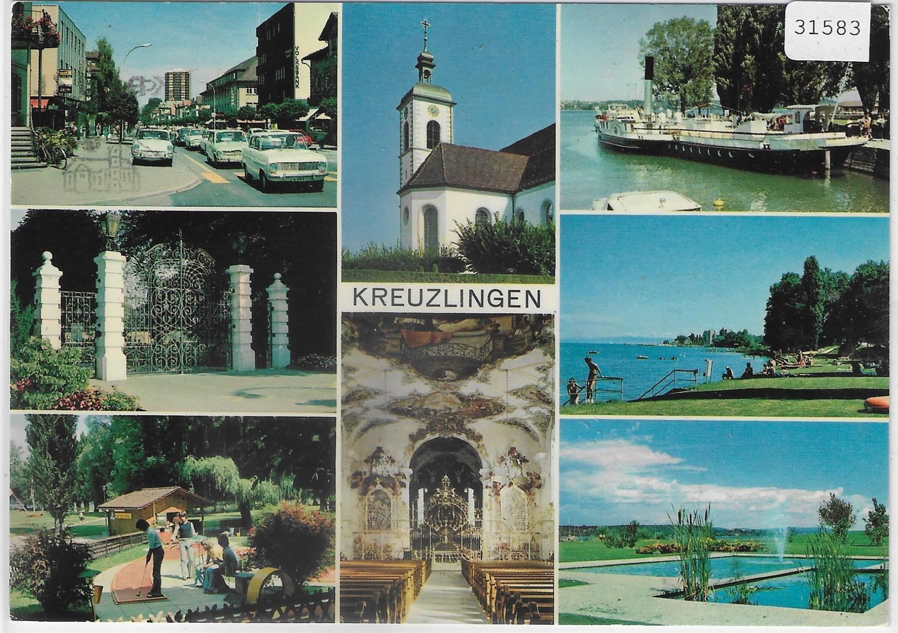 Cartoline postali: Kreuzlingen - Multiview – Usato da Ettingen venduto da Kartenplanet