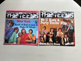 THE TEENS tolle Singles 80s Kult Hits Top Teenie Band