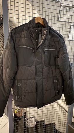 CAMP DAVID Herren Winterjacke Gr. S – schwarz – gefüttert
