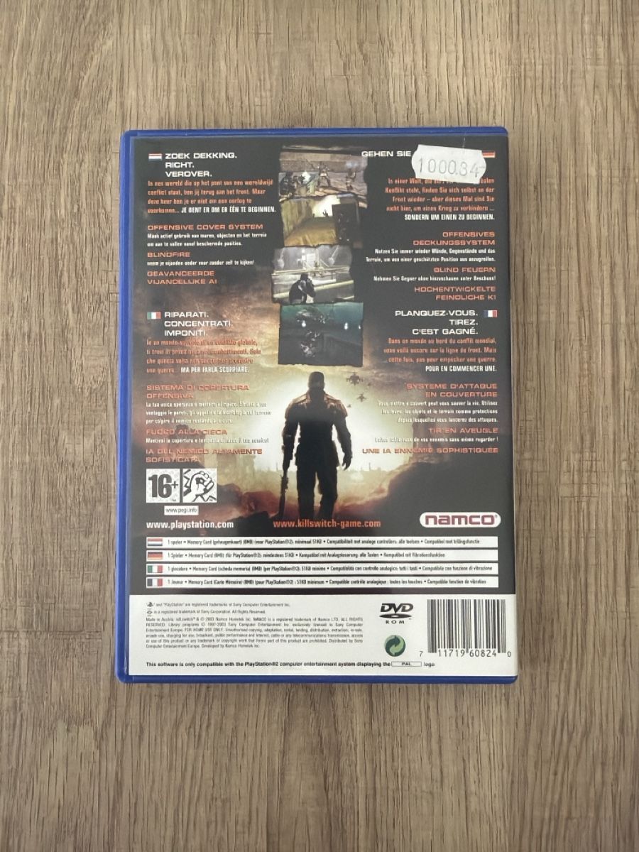 Giochi: Kill Switch Ps2 – Usato da Hagendorn venduto da masterchieff 1