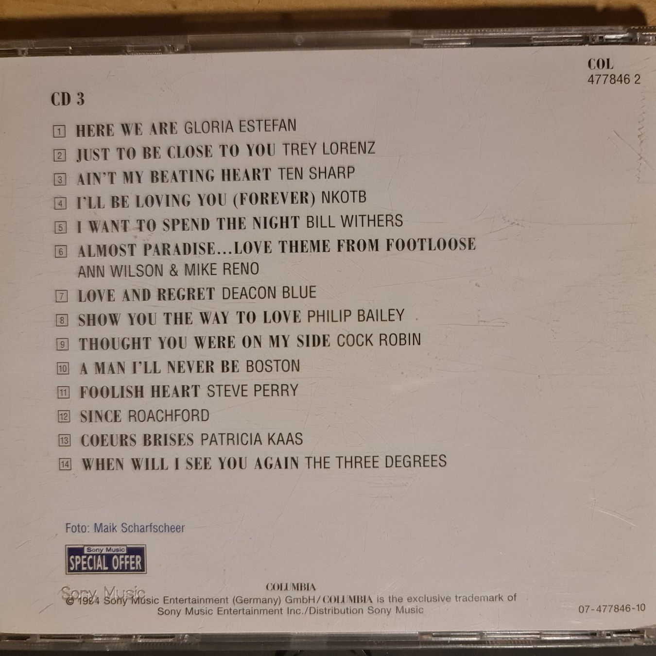 CD: Ansichtskarte Schmuse Songs Vol.4 – Usato da Dintikon venduto da Vexi 1