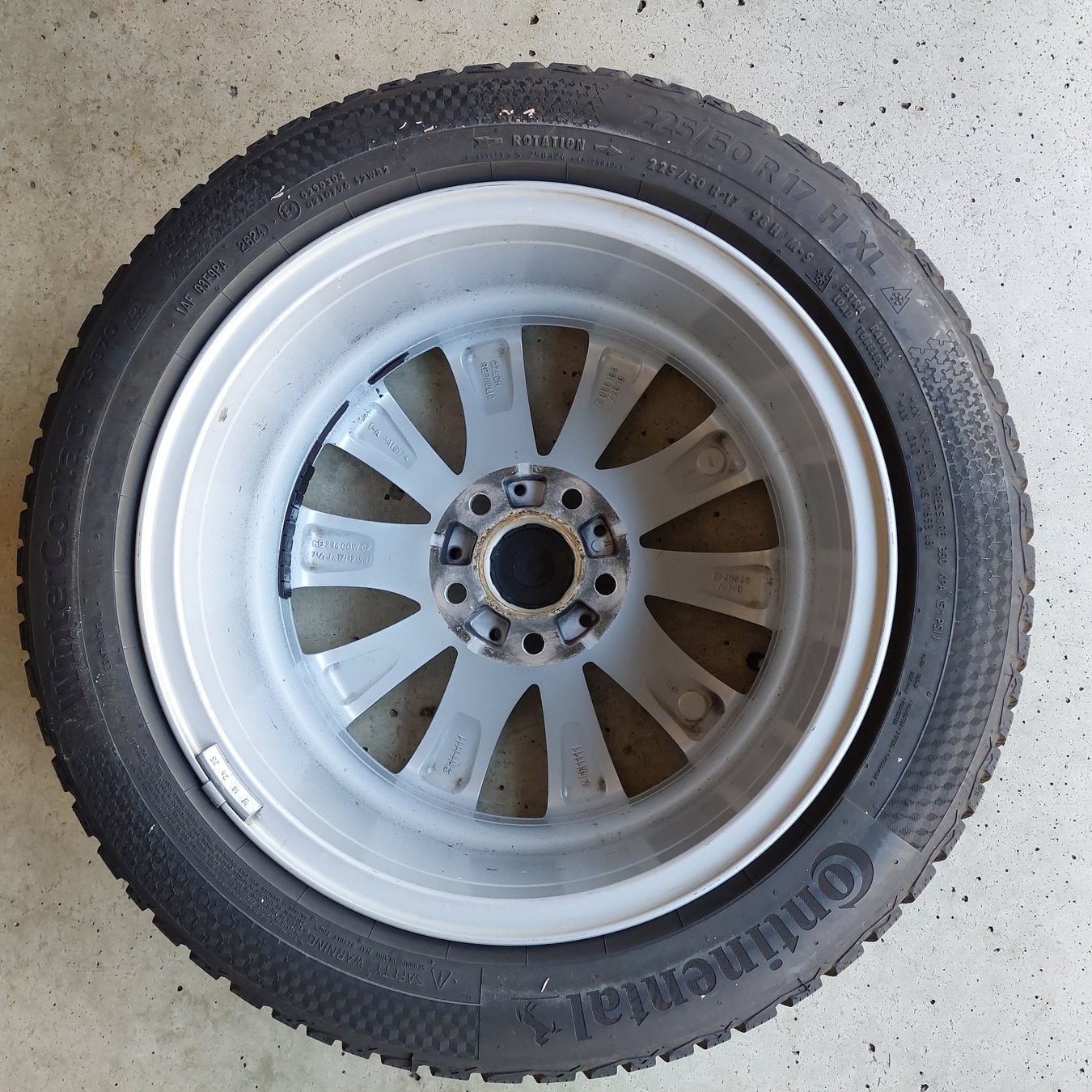Continental Pneumatici & Ruote complete: 4 Komplettwinterräder BMW mit RDS – Usato da Arisdorf venduto da speedee18 2