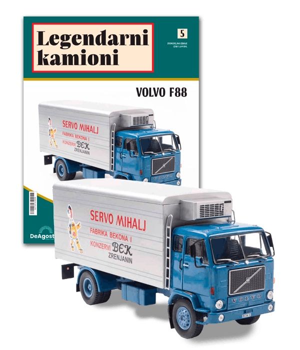 Volvo Modellini d'auto: Volvo F88 1:43 – Nuovo e nell'imballaggio originale da Belp venduto da be3027