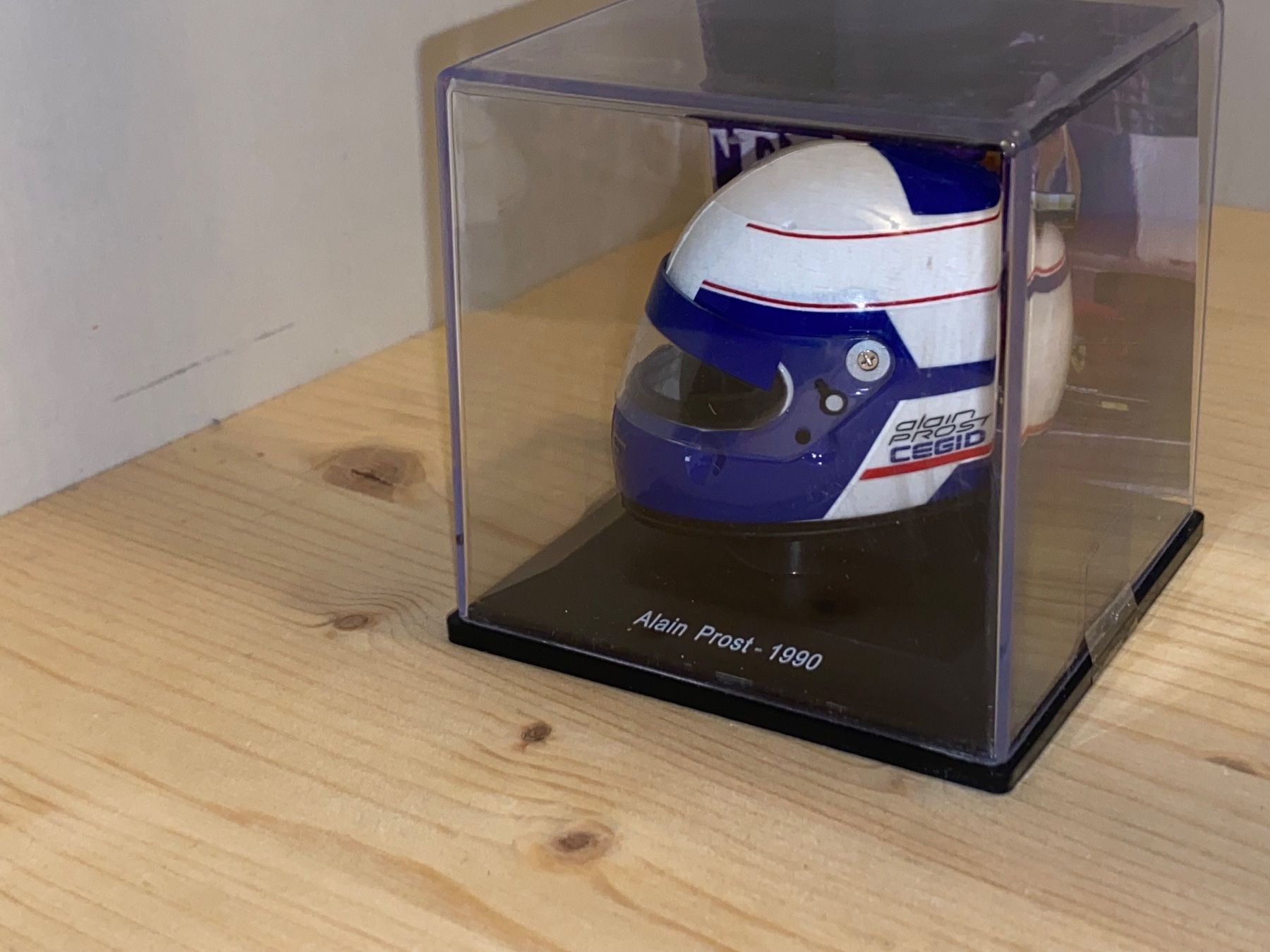 Ferrari Modellini d'auto: Ferrari Helm 1/5 Alain Prost 1990 – Nuovo (secondo la descrizione) da Wohlen AG venduto da PrivatSammlung 1
