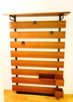 Mid-Century Wandgarderobe 60er Jahre Garderobe Holz