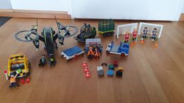 Playmobil Konvolut 5287 4315 5236 4319 Flughafen Fussball