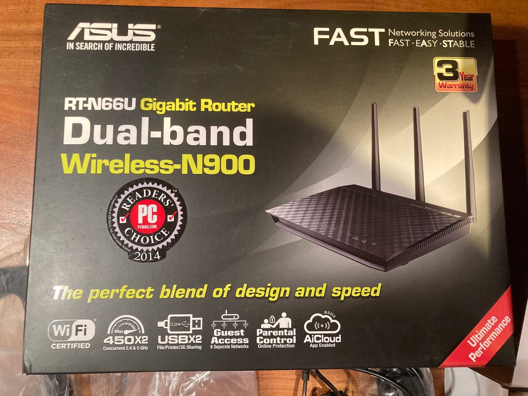 ASUS RT-N66U Gigabit Router - Top Zustand - Sofort Start! (Neu (gemäss ...