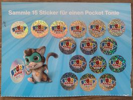 Story Mania 15 Sticker, 1 volle Karte ab 1.-!!!