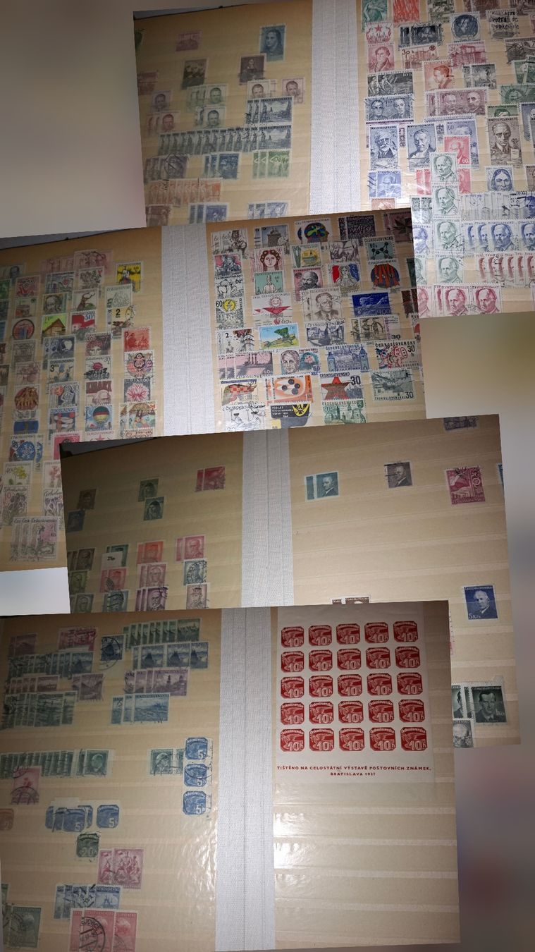 Tutti i francobolli: Sammlung Briefmarken Tschechien – Usato da Balgach venduto da SIMEON27